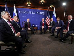 Russian and American delegations.