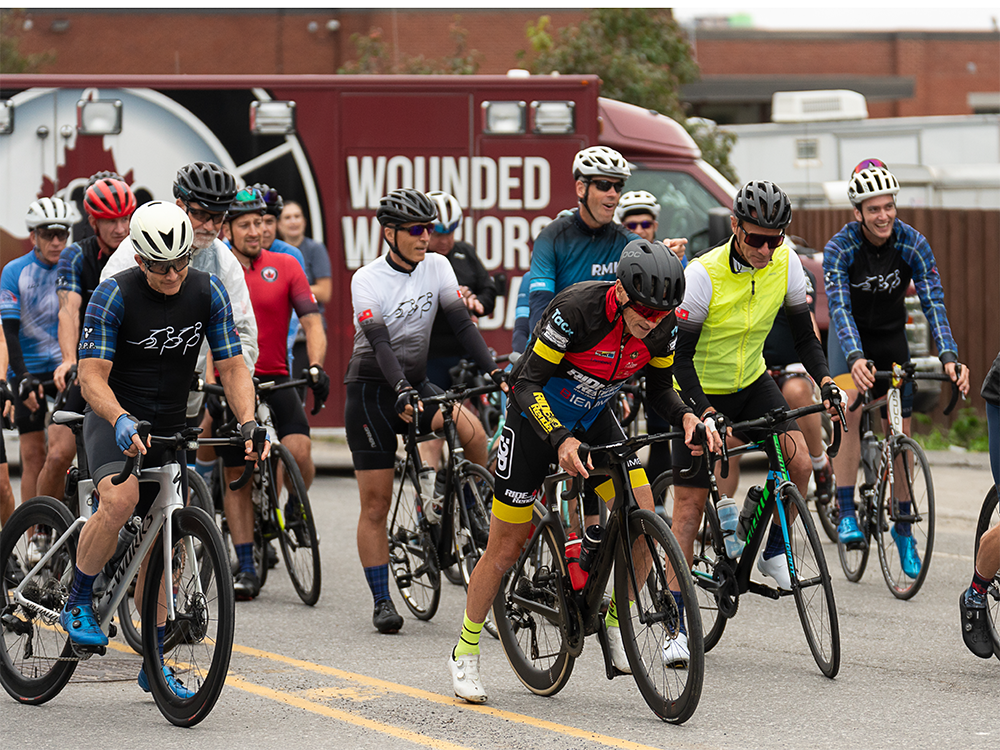 The funds raised will be used to support mental health programs provided by Wounded Warriors Canada.