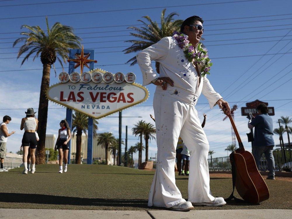 Flight data from Harry Reid International Airport in Las Vegas shows a significant decline in Canadian tourism.