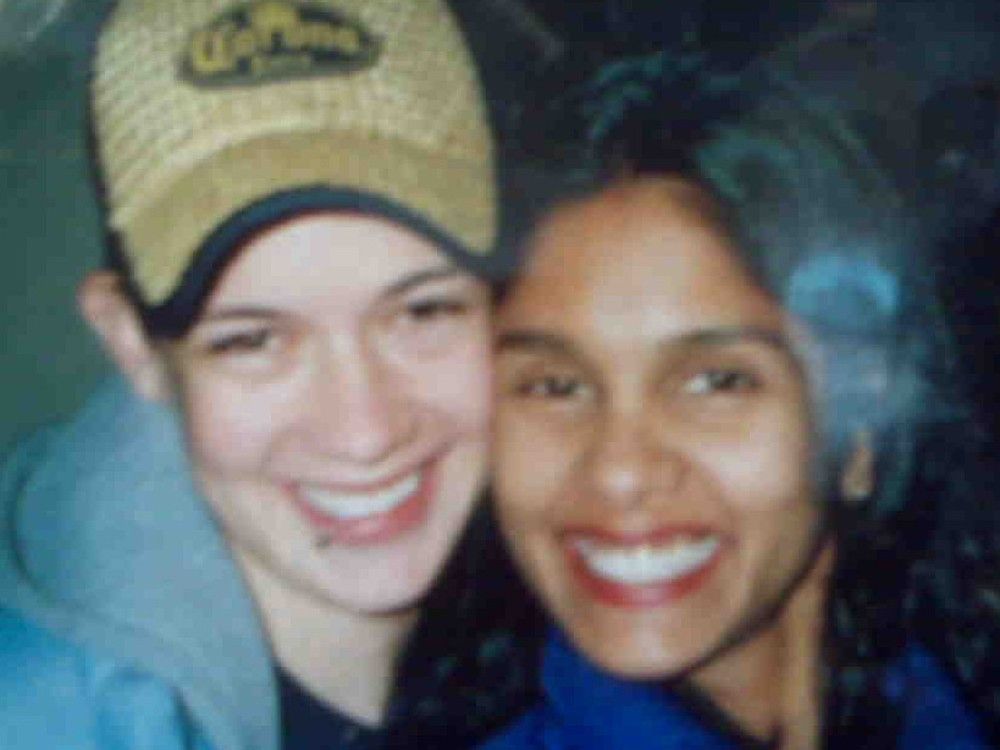   Nicola Puddicombe and Ashleigh Pechaluk are shown in this undated photo.