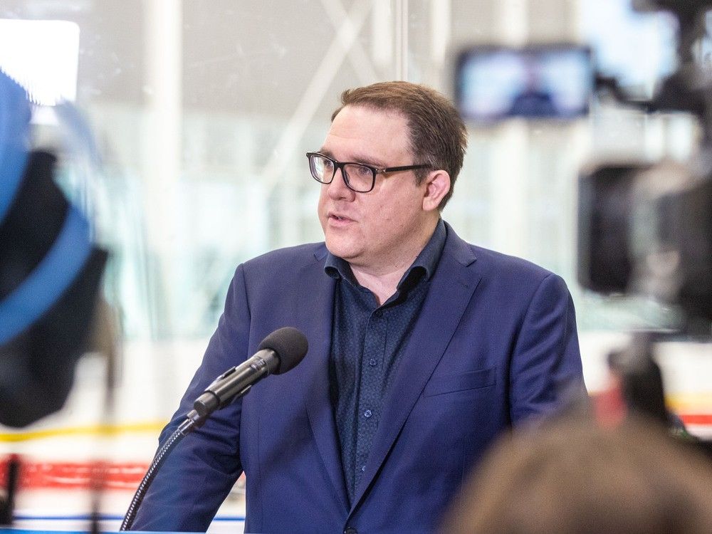 Alberta Minister of Seniors, Community and Social Services Jason Nixon.
