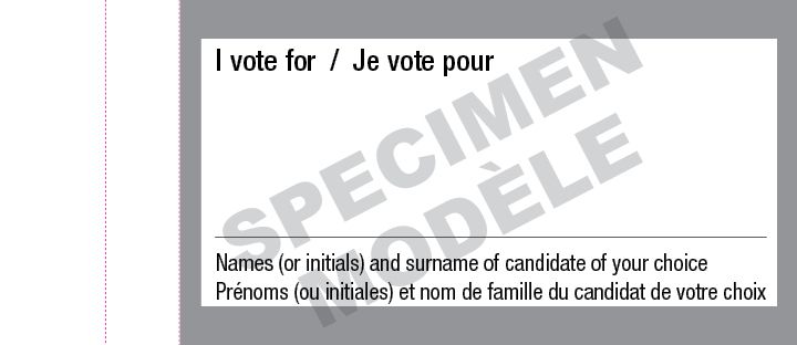 Last week saw Conservative Leader Pierre Poilievre returned to a seat in the House of Commons after the surprise loss of his own Ottawa-area riding in April. He ran in the safest Conservative seat in Canada, so it’s not all that surprising that he won, but the election featured the extremely rare instance of Elections Canada employing a write-in ballot. Activists were able to pack so many paper candidates onto the official ballot, that voters were allowed to simply fill out the above form with their intended candidate. Poilievre’s name has a tendency to be misspelled, but Elections Canada said that was fine so long as the voter’s “intention is clear.”  Last week saw Conservative Leader Pierre Poilievre returned to a seat in the House of Commons after the surprise loss of his own Ottawa-area riding in April. He ran in the safest Conservative seat in Canada, so it’s not all that surprising that he won, but the election featured the extremely rare instance of Elections Canada employing a write-in ballot. Activists were able to pack so many paper candidates onto the official ballot, that voters were allowed to simply fill out the above form with their intended candidate. Poilievre’s name has a tendency to be misspelled, but Elections Canada said that was fine so long as the voter’s “intention is clear.”