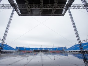 The view from the stage during a media tour