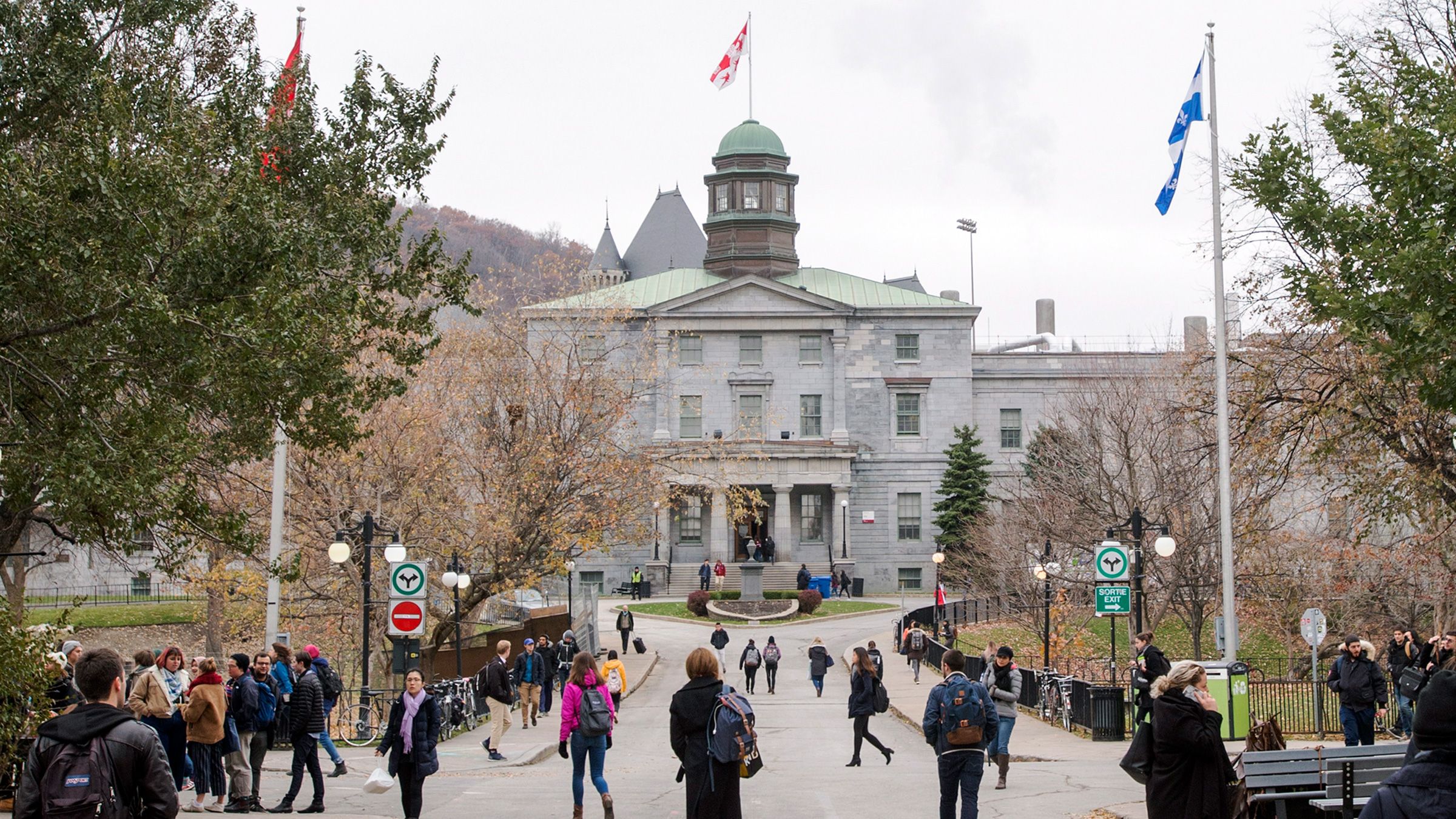 McGill University campus.