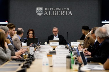 A board of governors meeting.