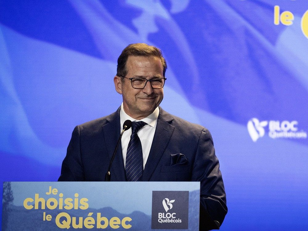 NextImg:Bloc leader Blanchet 'open' to meeting with Alberta separatists