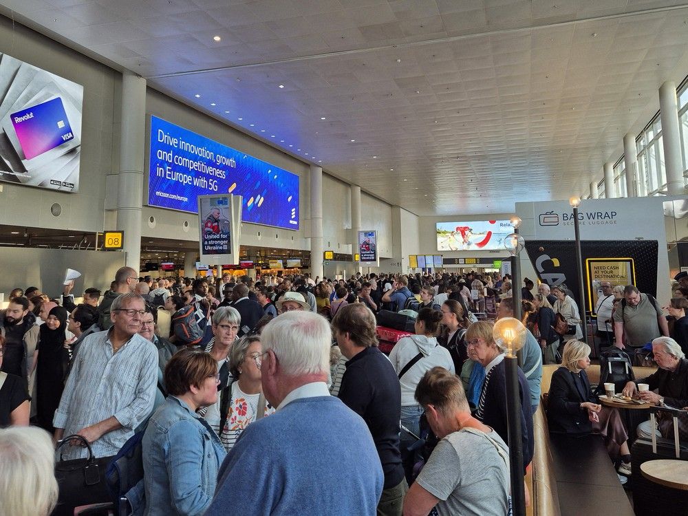 NextImg:Cyberattack hits European airports