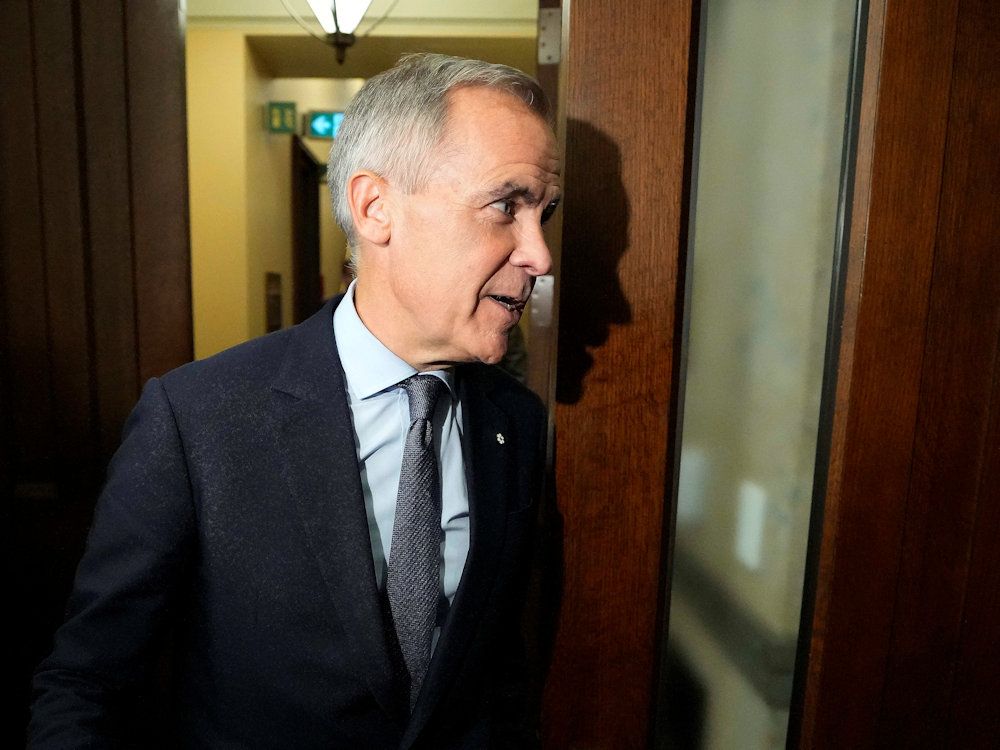 NextImg:FIRST READING: Elected as a Trump-fighter, Carney now boasting of close Trump ties