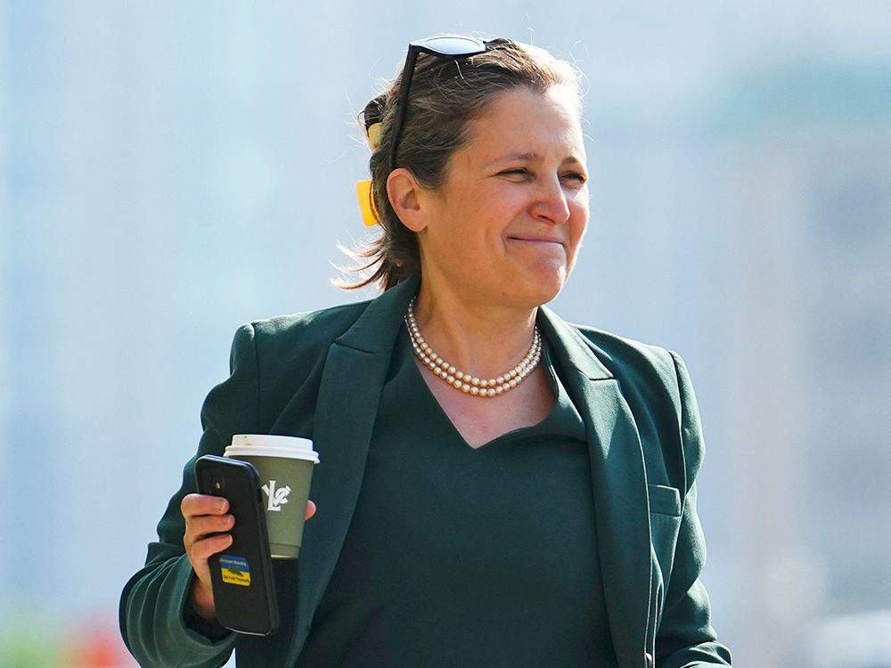 NextImg:'Everything has gone great': The imagined thoughts of Chrystia Freeland