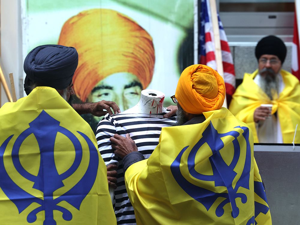 NextImg:Leader of Sikh separatist group arrested on gun charges in Canada