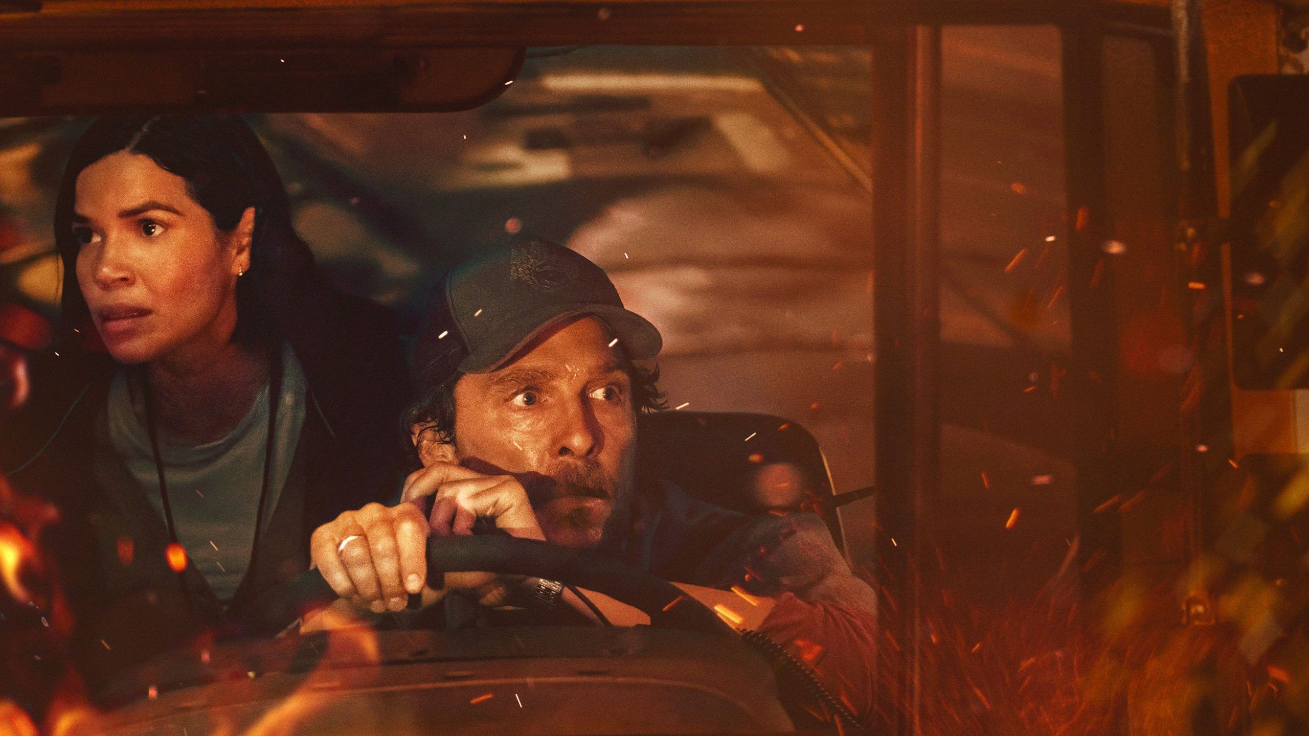 NextImg:Matthew McConaughey was lured back into acting for The Lost Bus