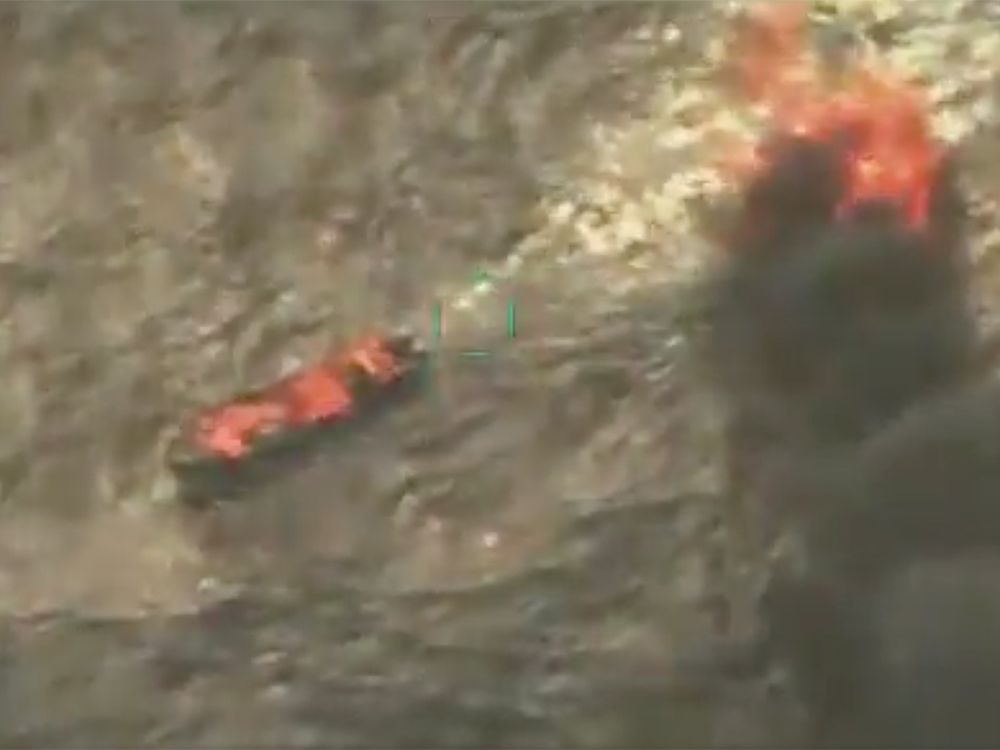 NextImg:U.S. hit second boat said to be carrying drugs from Venezuela: Trump