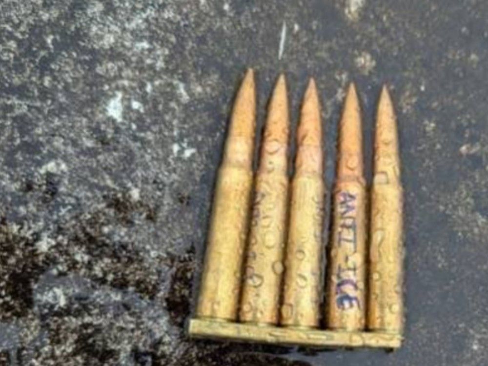 NextImg:'Hey fascist! Catch!': Inscribing bullets, guns may be part of killing ritual, expert says