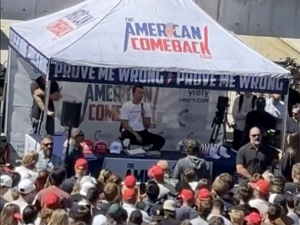 NextImg:U.S. conservative activist Charlie Kirk shot while speaking at Utah college event
