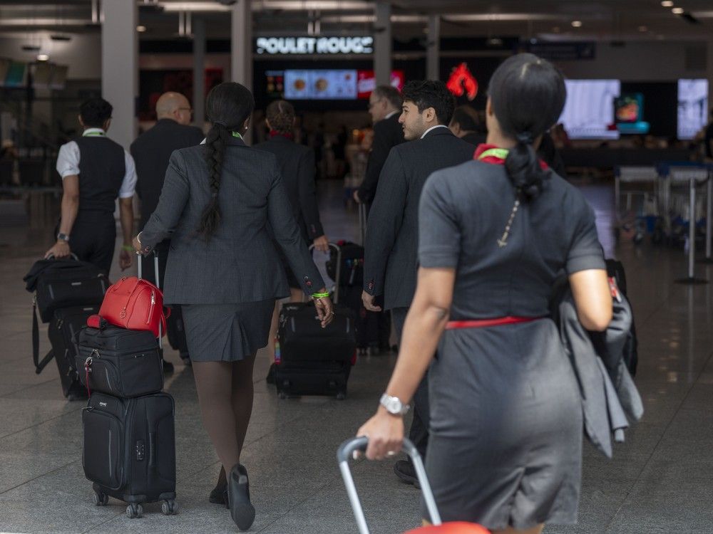 NextImg:Air Canada flight attendants massively reject wage offer, union says