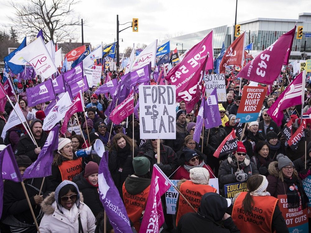 NextImg:New rift appears amid Ontario labour with union's departure from federation