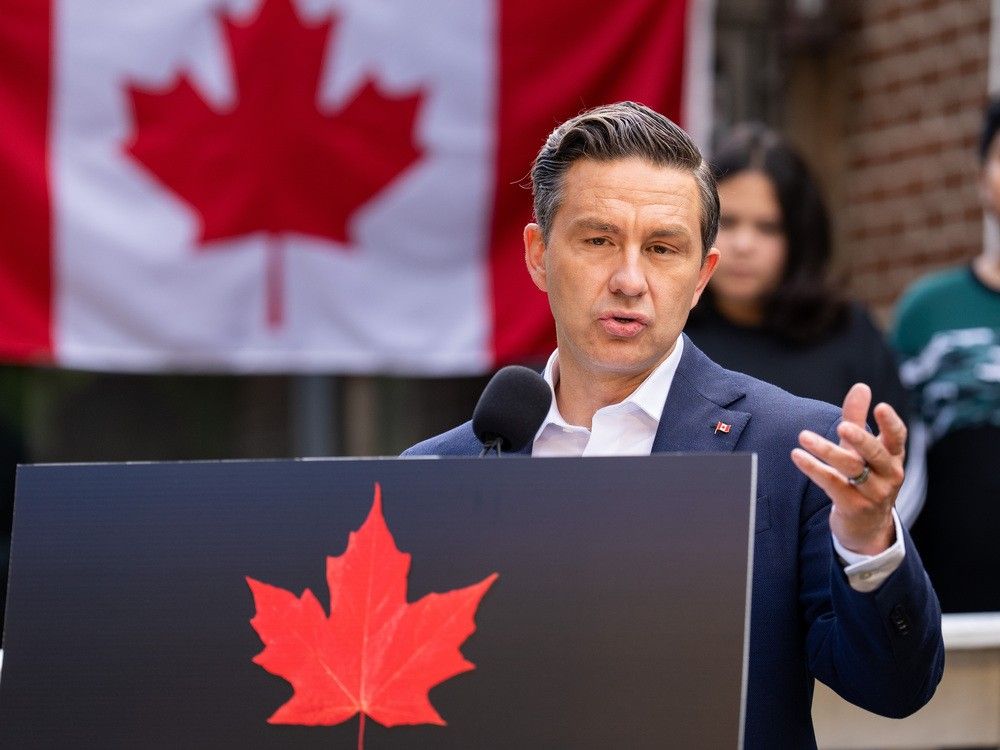 NextImg:Poilievre calls on Liberals to shut down temporary foreign worker program