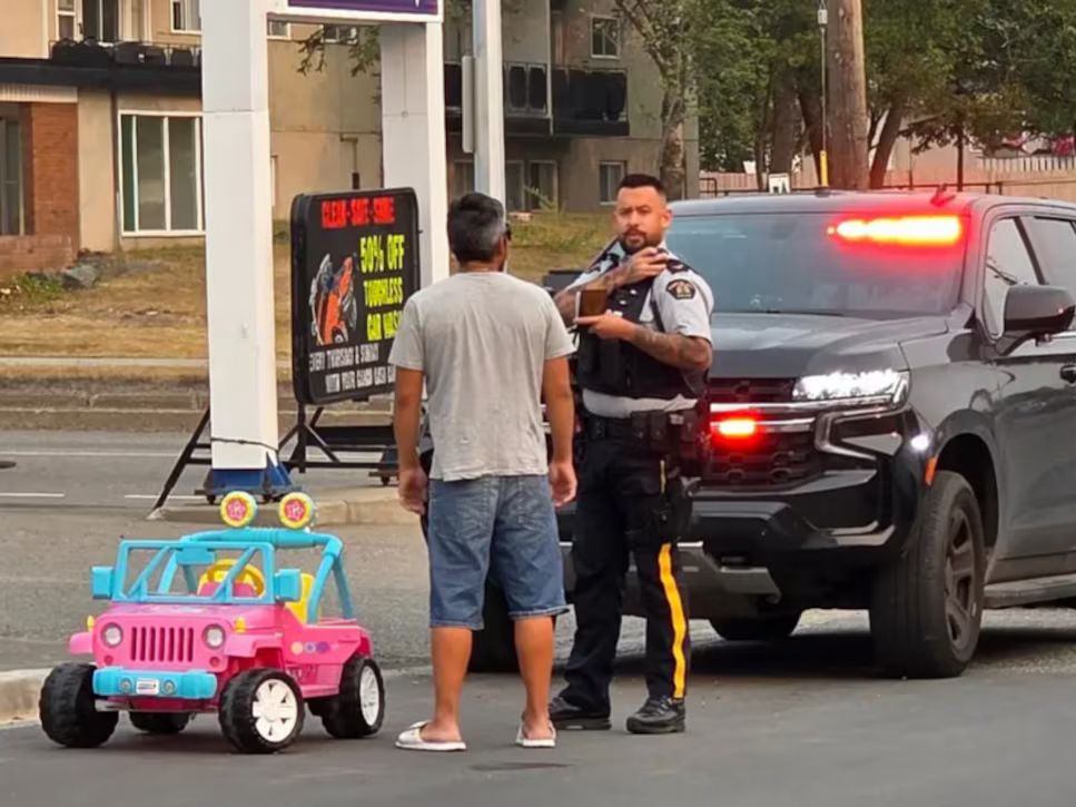 NextImg:B.C. man arrested for allegedly driving a pink Barbie truck while impaired