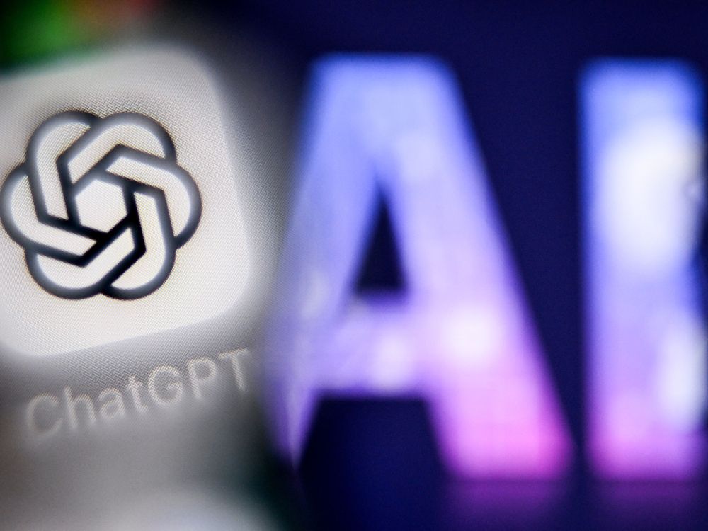 A photo taken on Sept. 1, 2025 shows the letters AI for Artificial Intelligence on a laptop screen next to the logo of the ChatGPT application on a smartphone screen in Frankfurt, Germany. A photo taken on Sept. 1, 2025 shows the letters AI for Artificial Intelligence on a laptop screen next to the logo of the ChatGPT application on a smartphone screen in Frankfurt, Germany.