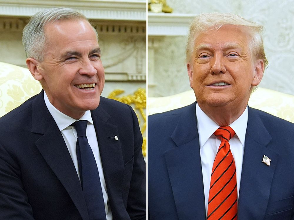 NextImg:'I guess he's going to ask about tariffs': Trump set to host Carney for second Oval Office meeting