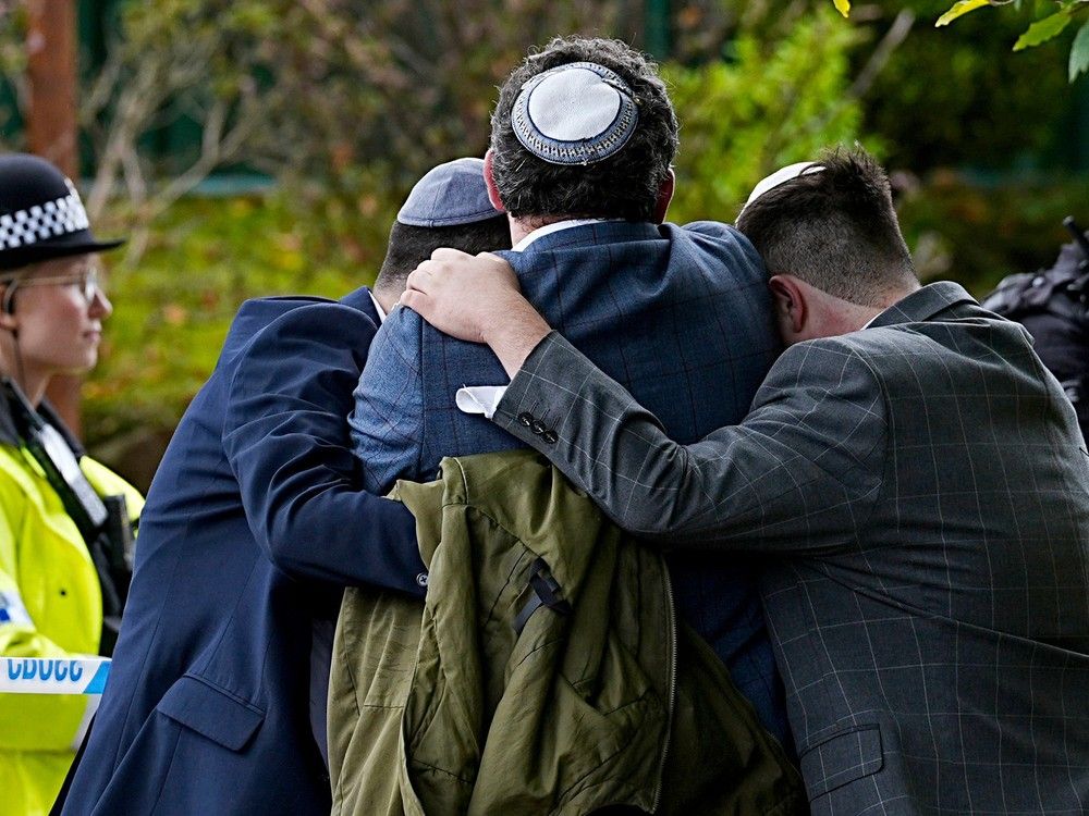 NextImg:Michael Higgins: The same Jew hatred behind U.K. synagogue shooting infects Canada
