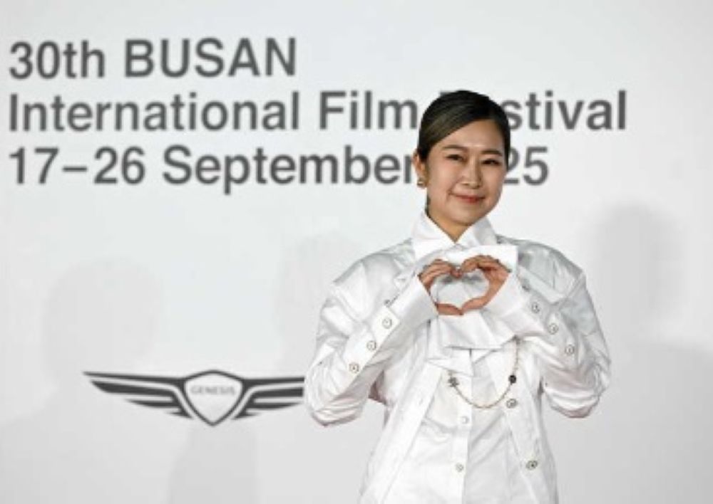 Korean-Canadian film director Maggie Kang. Jung Yeon-je/AFP