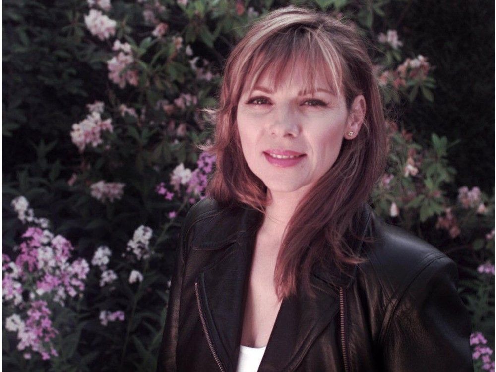  A 1996 photograph of actress Kim Cattrall in Vancouver.