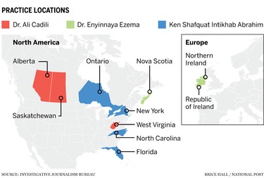 map for Investigative Journalism Bureau