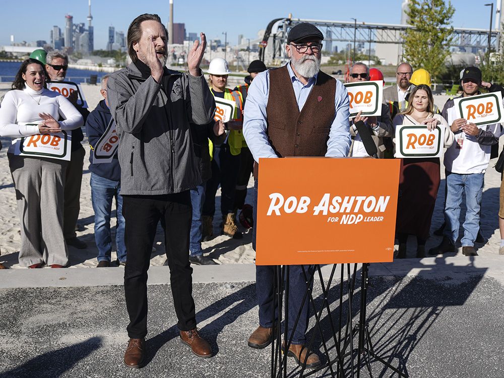 NextImg:NDP hopeful Rob Ashton wants to be the guy you'd get a beer — or a cup of tea — with