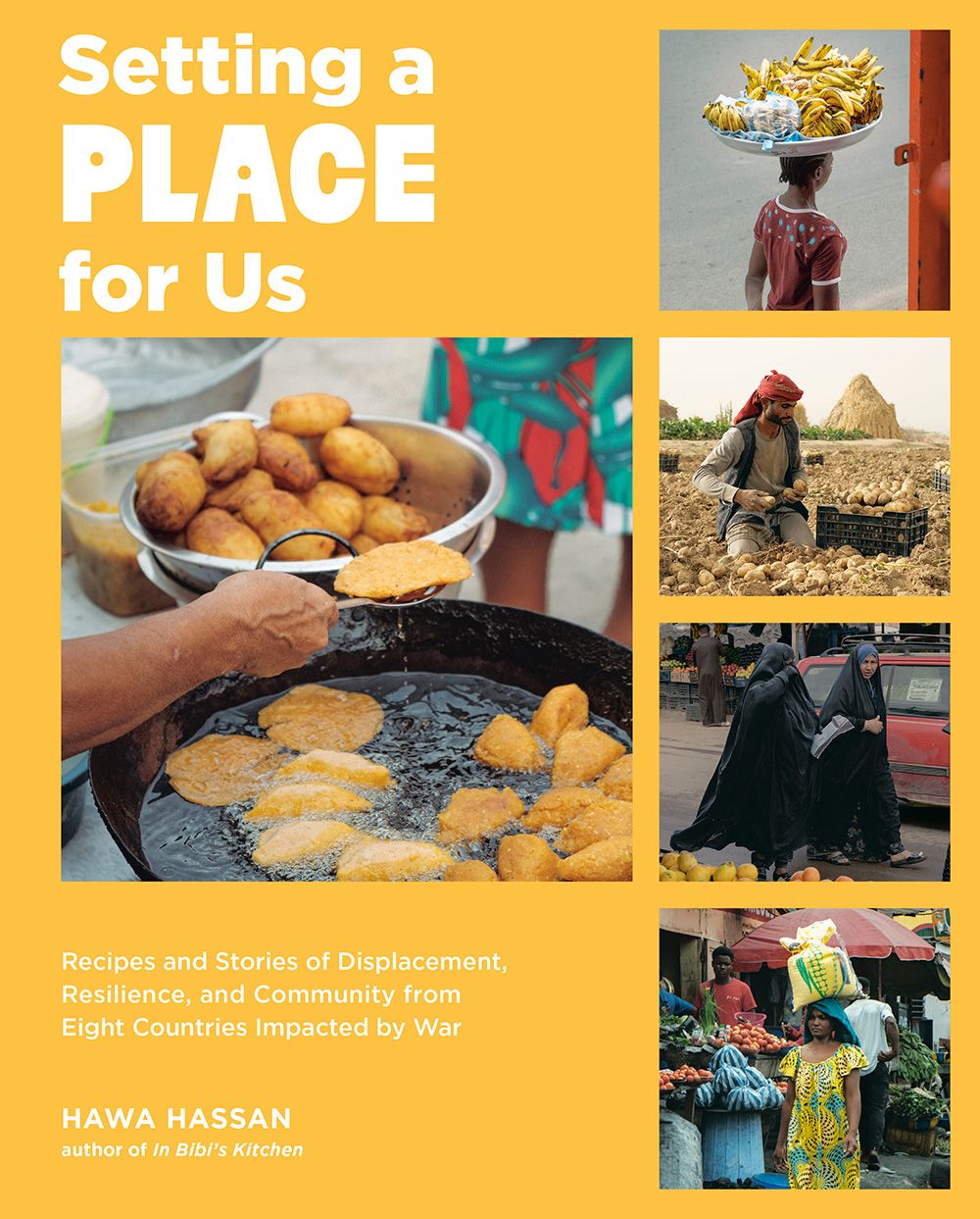 Setting a Place for Us is James Beard Award-winning author Hawa Hassan’s second cookbook.  Setting a Place for Us is James Beard Award-winning author Hawa Hassan’s second cookbook.
