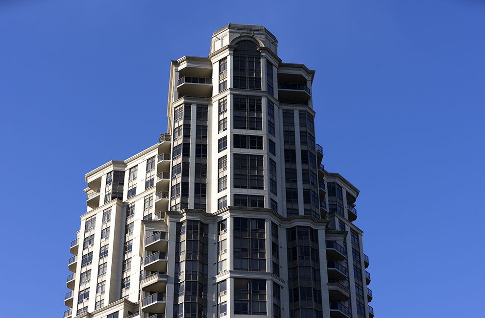 Toronto-area condo where former Vice employee Ali Lalji was required to stay with his parents, October 2, 2025.