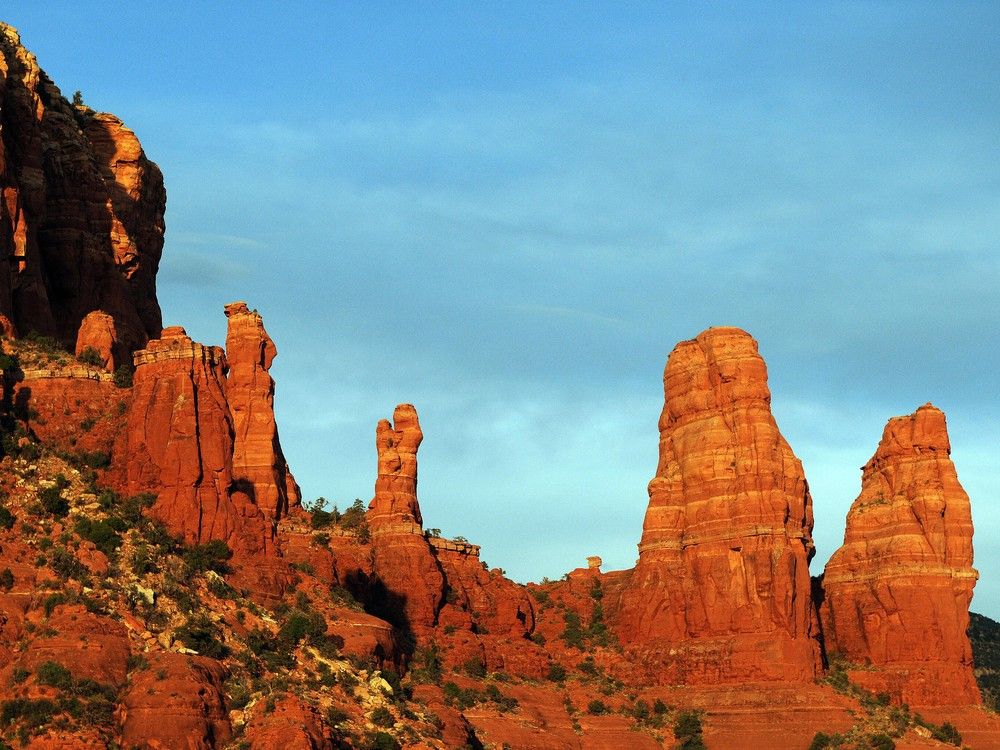 Arizona's highest mountain, 12,634-foot Humphrey's Peak.  A Canadian man was one of two hikers struck by lightening there on Wednesday.