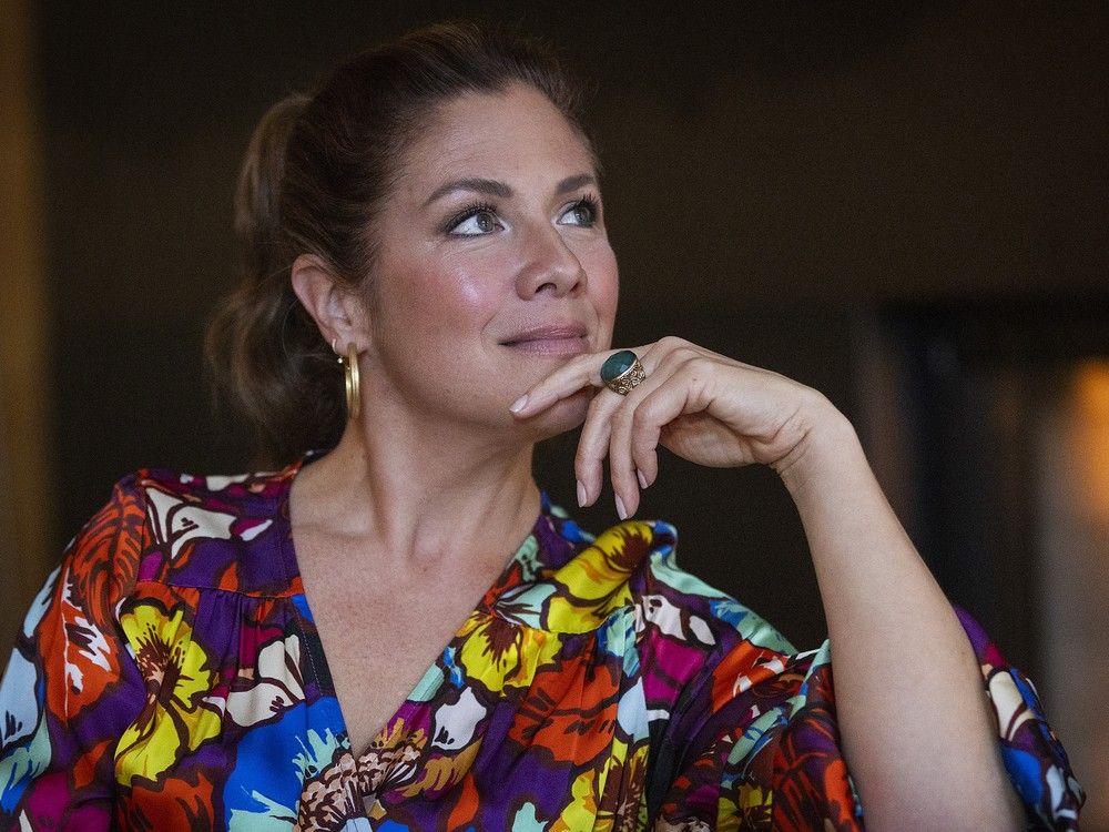 Sophie Gregoire Trudeau during the launch of her new book, Closer Together, in Montreal in April of 2024. Sophie Gregoire Trudeau during the launch of her new book, Closer Together, in Montreal in April of 2024.