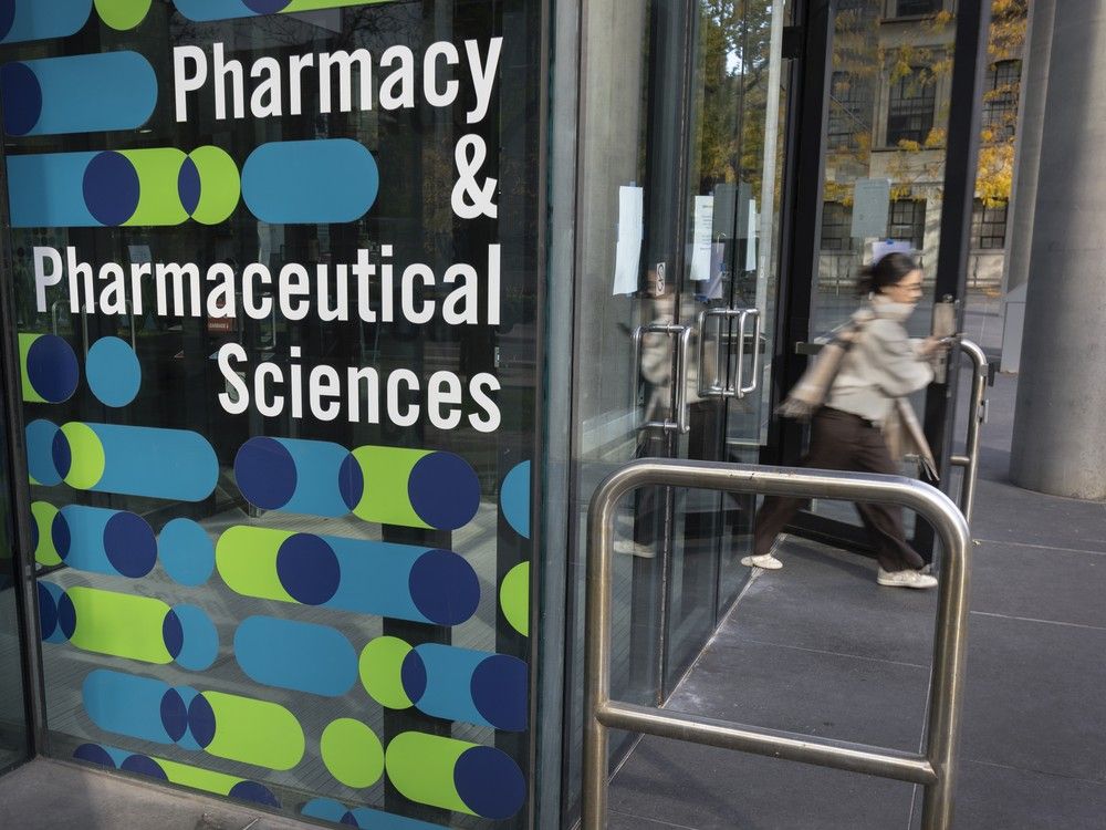  The Leslie Dan Faculty of Pharmacy building on the University of Toronto campus.