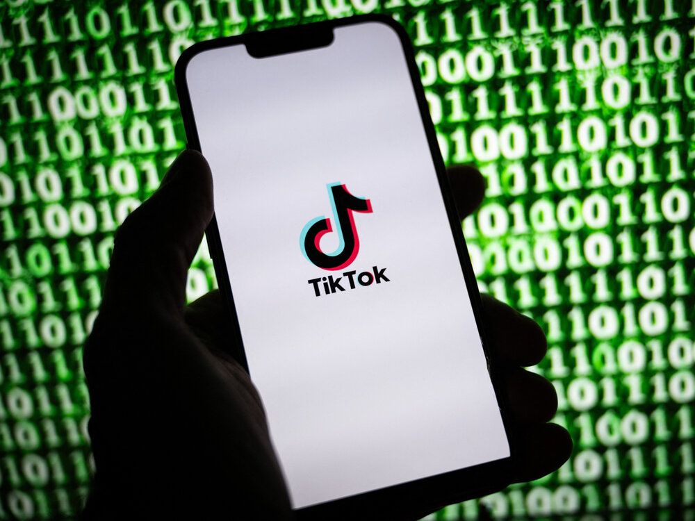 This illustration photograph taken on Oct. 30, 2023, shows the logo of TikTok, a short-form video hosting service owned by ByteDance, on a smartphone in Mulhouse, France.