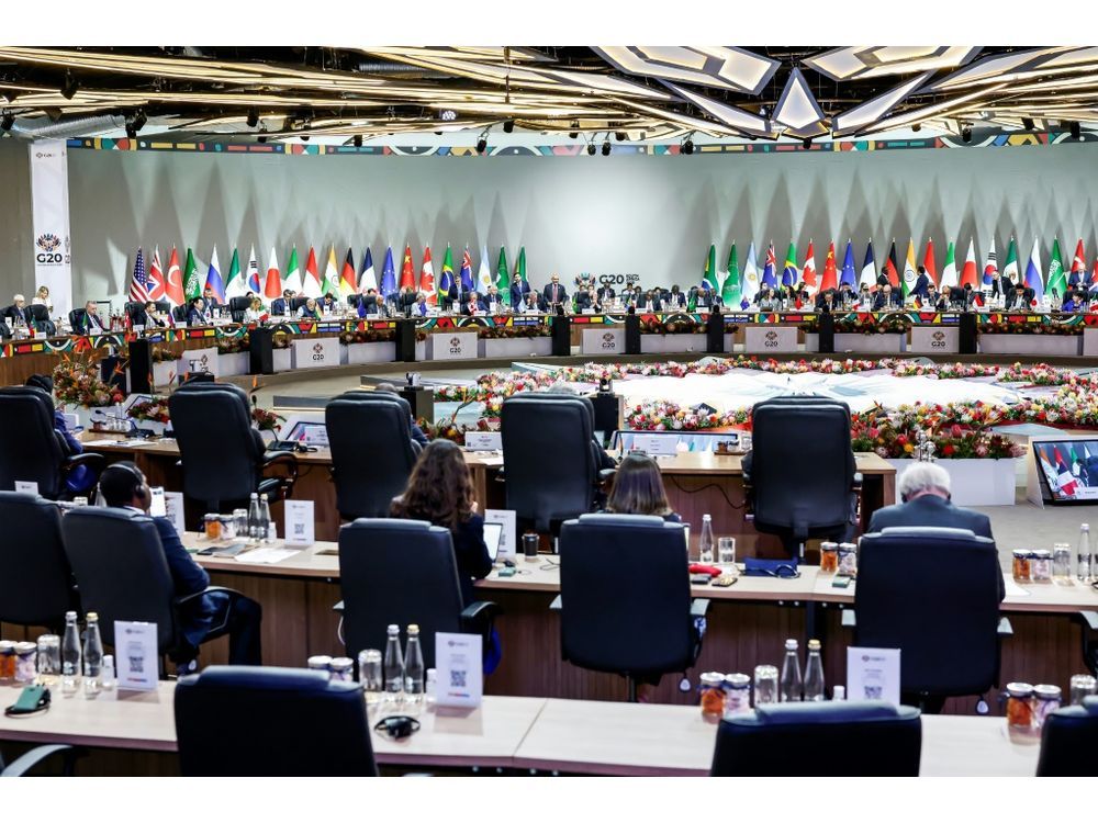 'Nostalgia is not a strategy': Carney urges global unity at U.S.-snubbed G20 summit