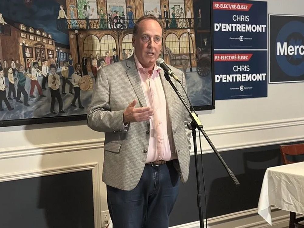 Former Conservative, now Liberal MP Chris d’Entremont.