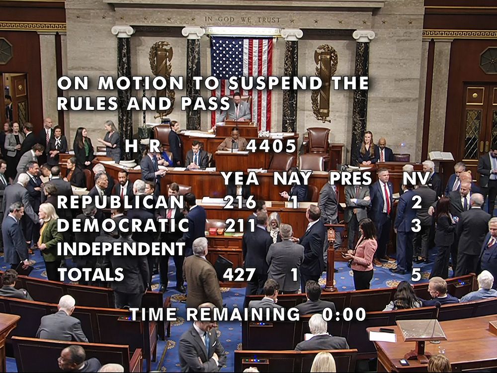 U.S. House votes overwhelmingly to release Epstein files after months of resistance from Trump