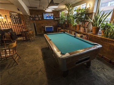 View inside the Imperial Pub.