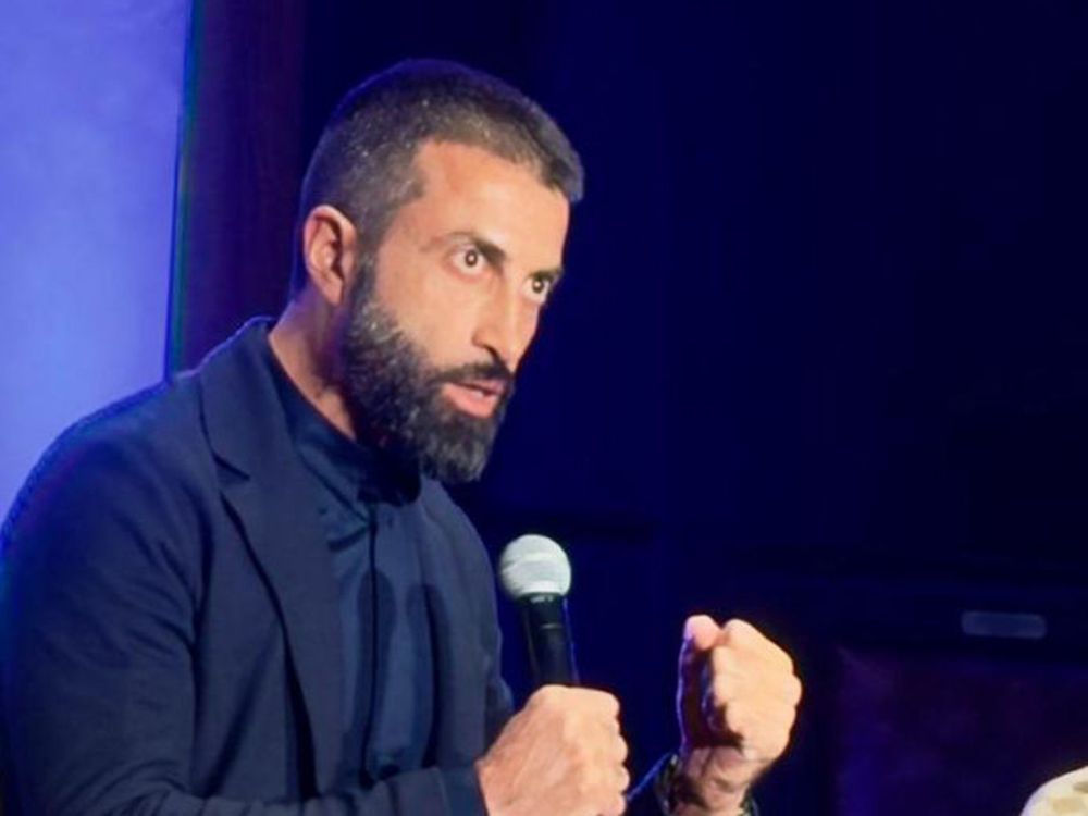 Mosab Hassan Yousef, the heir of a Hamas founder turned Israel informant, says Canada is platforming Palestine. “This is the biggest antisemitism out there — rewarding Palestinians for their violence,” he says. COURTESY ELLA LANGER-TAFS