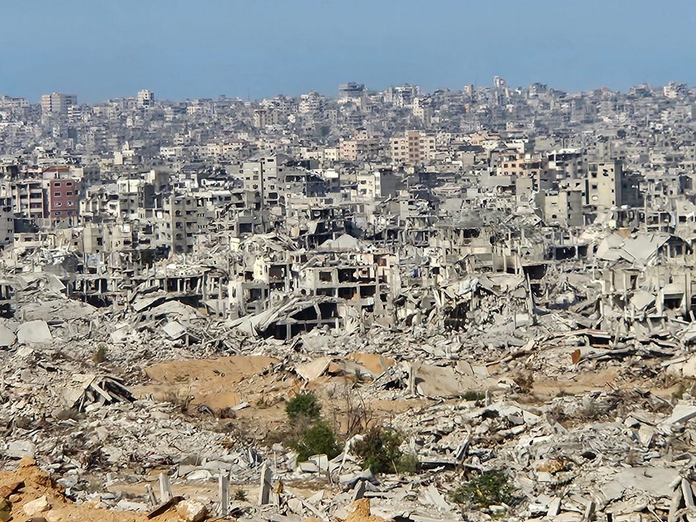 Some of the rubble and ruins of Shejaiya in the Gaza Strip. Some of the rubble and ruins of Shejaiya in the Gaza Strip.