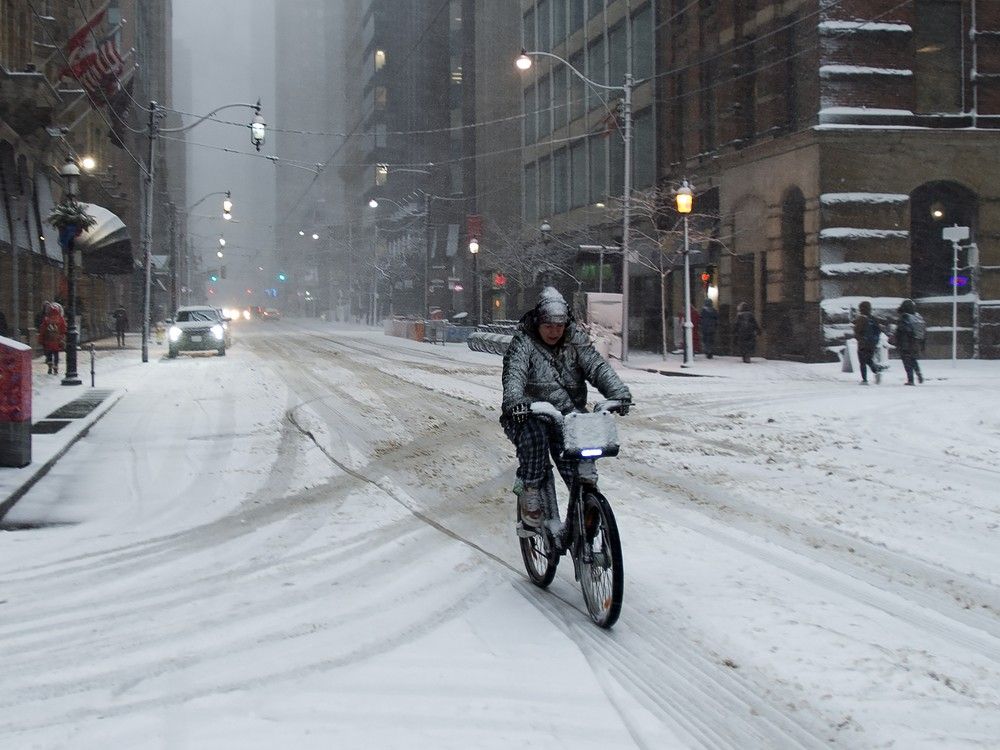 Toronto could get its first snowfall this Saturday, up to 15 cm for some parts of the GTA