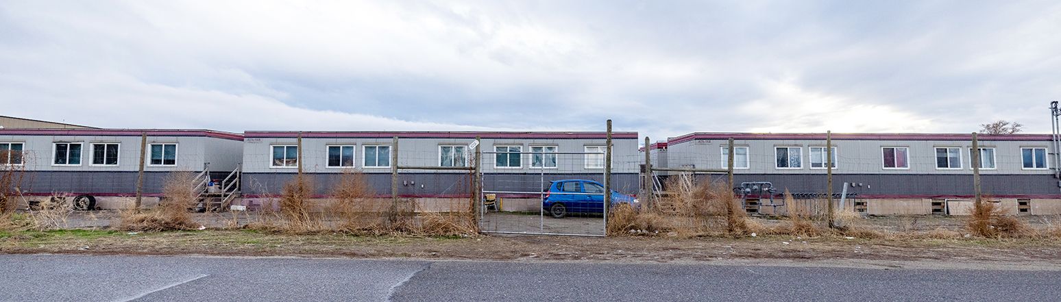 Migrant worker housing in the Okanagan on Nov. 23, 2025.