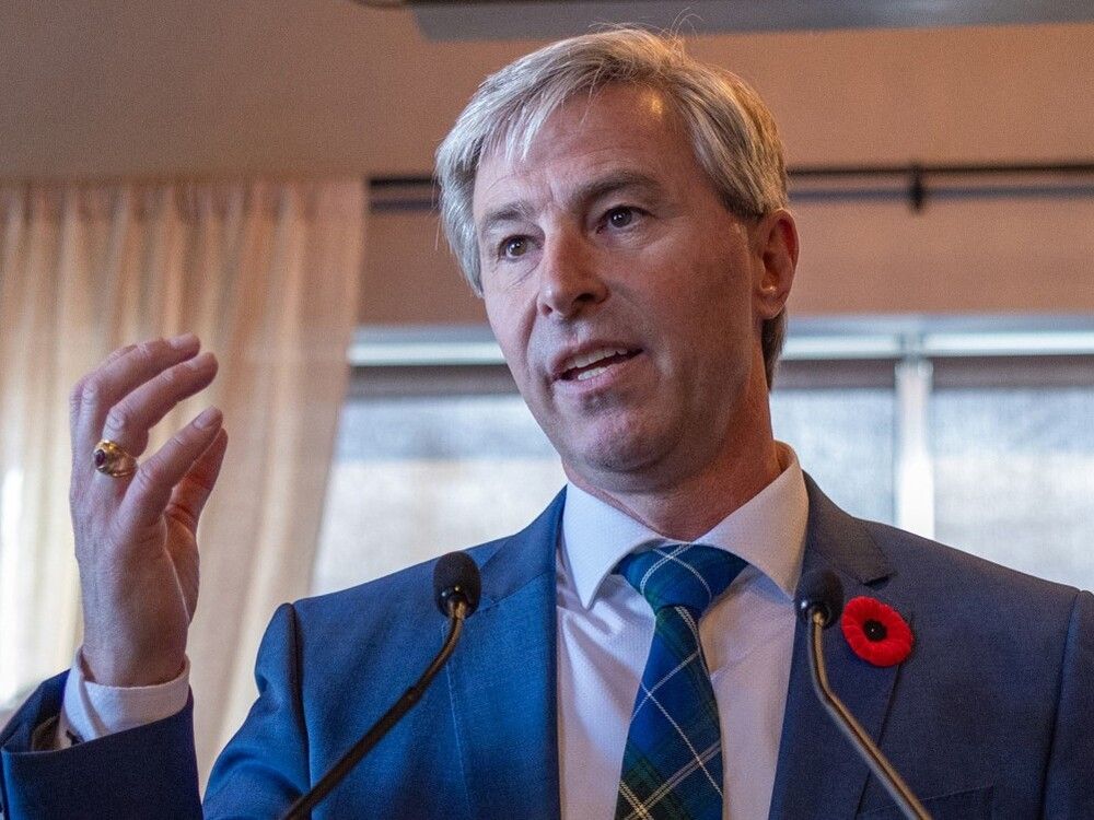Nova Scotia Premier Tim Houston in October 2024. Nova Scotia Premier Tim Houston in October 2024.