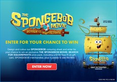 The SpongeBob Movie: Search for SquarePants contest