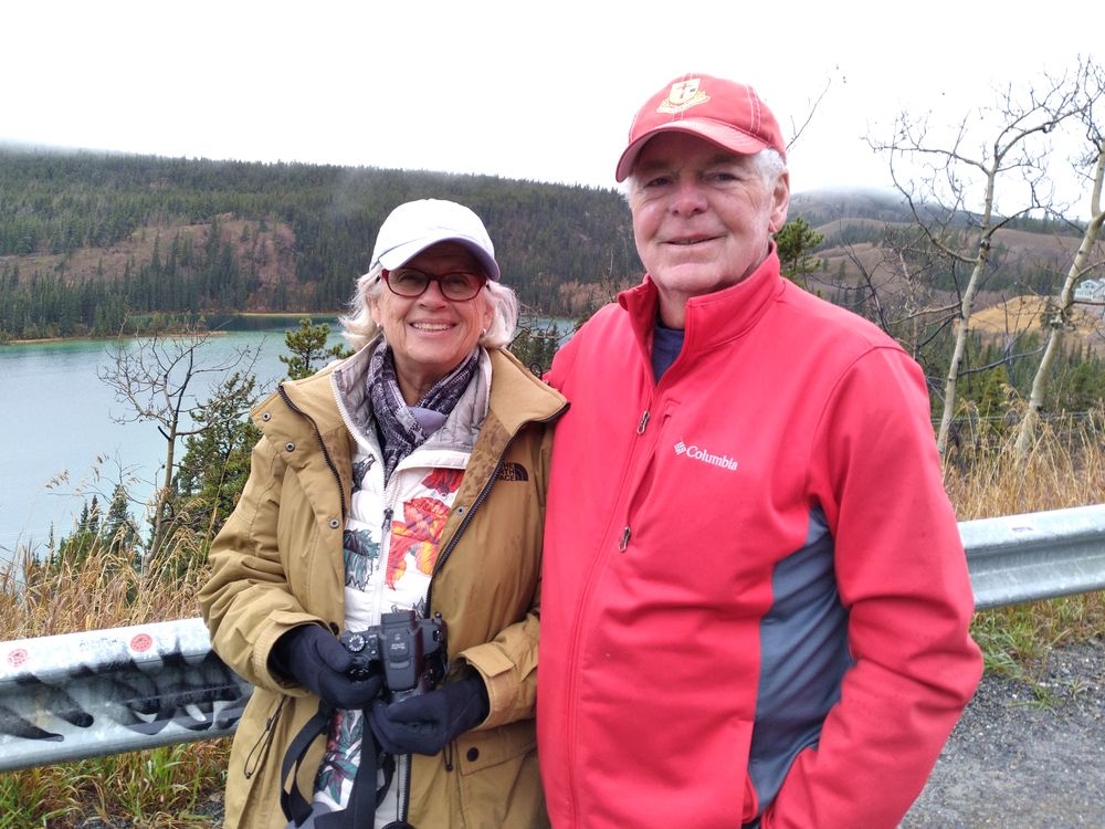  Jutta and Donald Payne on a trip last fall to the Yukon.