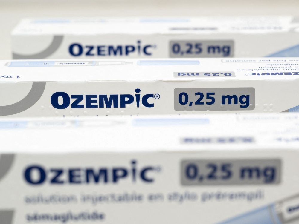 Ozempic medication boxes