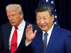 Donald Trump and Xi Jinping.