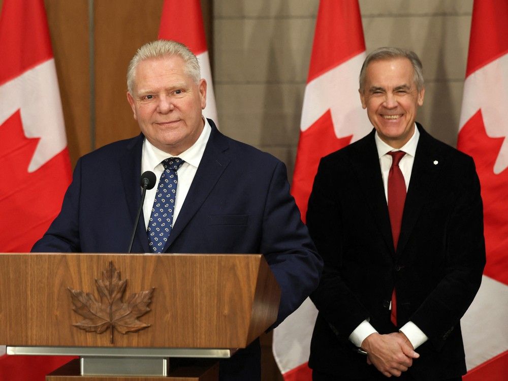 Ontario Premier Doug Ford responded furiously to a trade deal announced by Mark Carney to allow some Chinese electric vehicles into Canada.