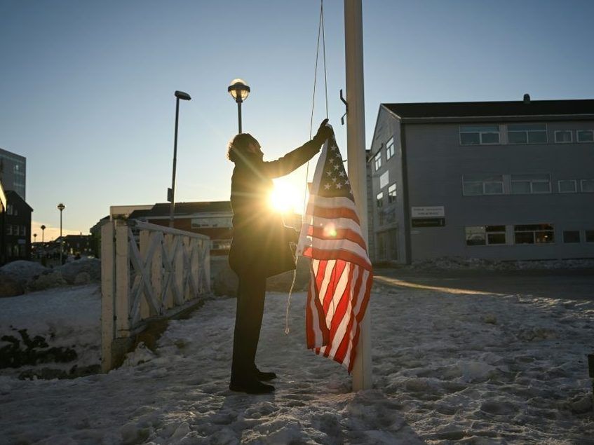 'Not a joke': Greenland mayor issues warning after U.S. flag stunt